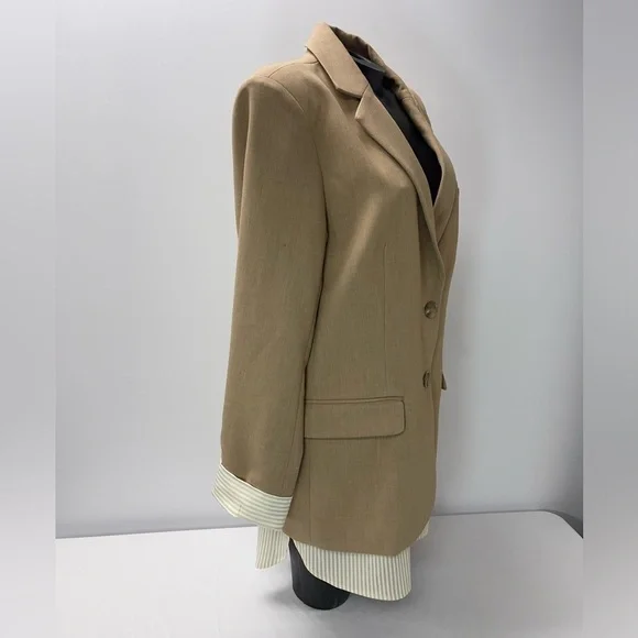 Anthropologie neutral blazer (B6#5)